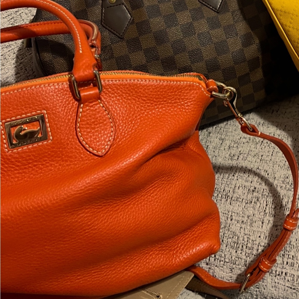 Bourke Pebble Grain Short Handle Tote Be A Bag Small Cross-body - Picture 2 of 3